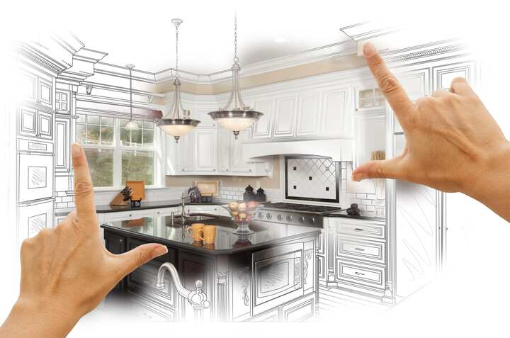 A design of a kitchen remodeling for Des Plaines, Illinois home